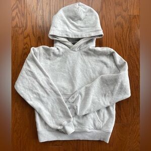 ARITZIA TNA Perfect Cozy Fleece Hoodie - light heather grey